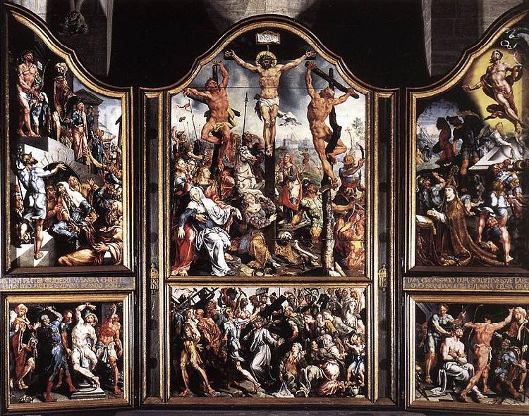 Triptych, Maarten van Heemskerck